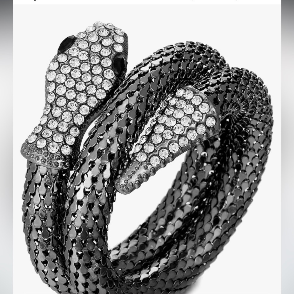 Elegant Black Snake Bracelet